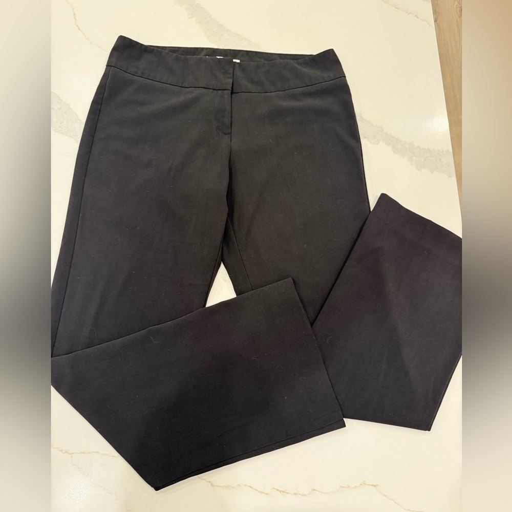 Kenneth Cole New York Classic Black Women's straight leg slacks